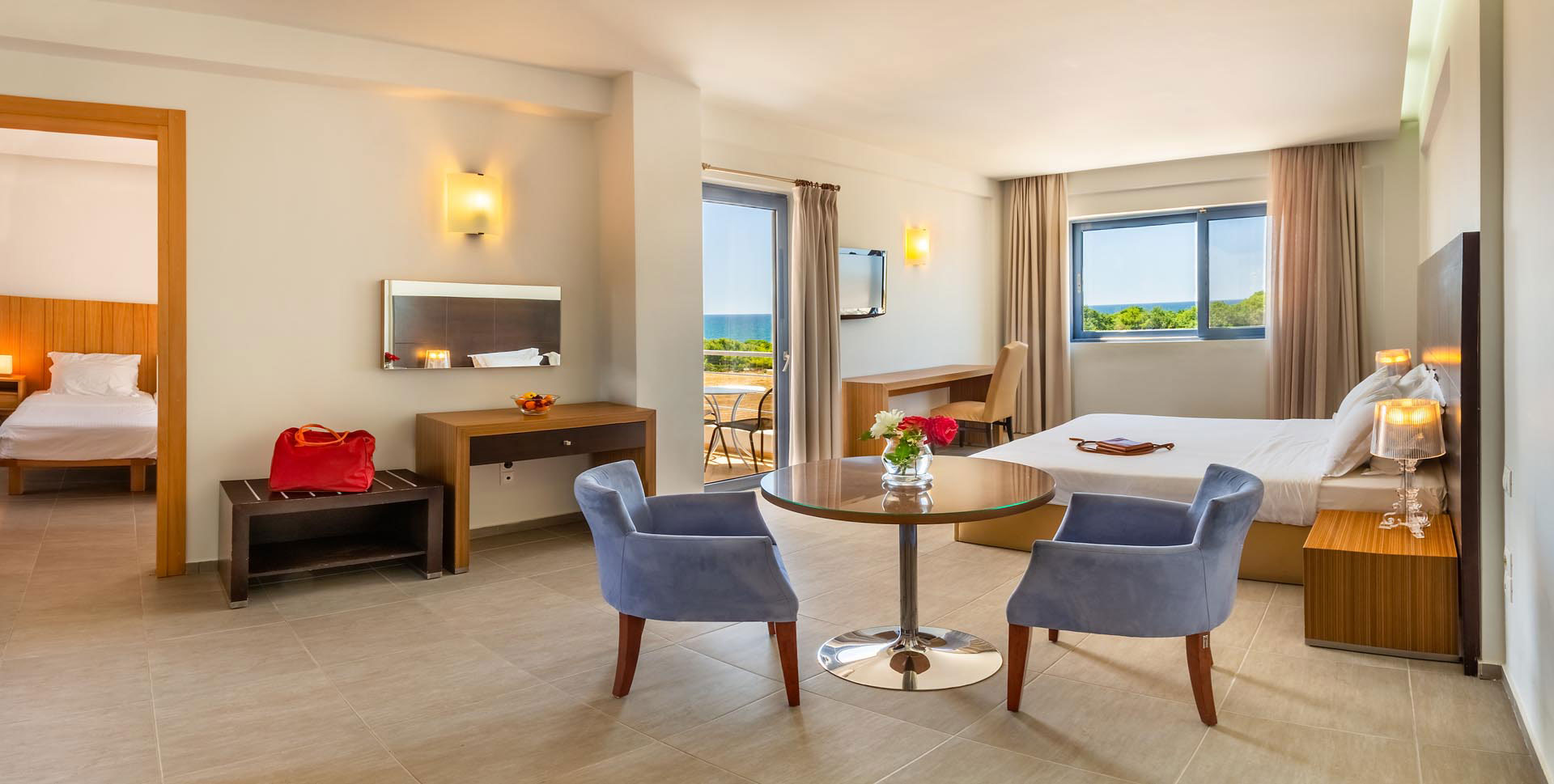 Ionian Theoxenia Hotel Preveza Deluxe Family Room 089